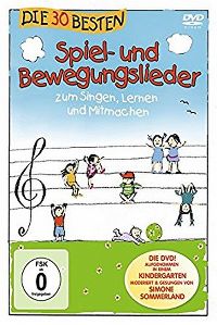 Cover Simone Sommerland, Karsten Glück & die Kita-Frösche - Die 30 besten Spiel- und Bewegungslieder 1 [DVD]